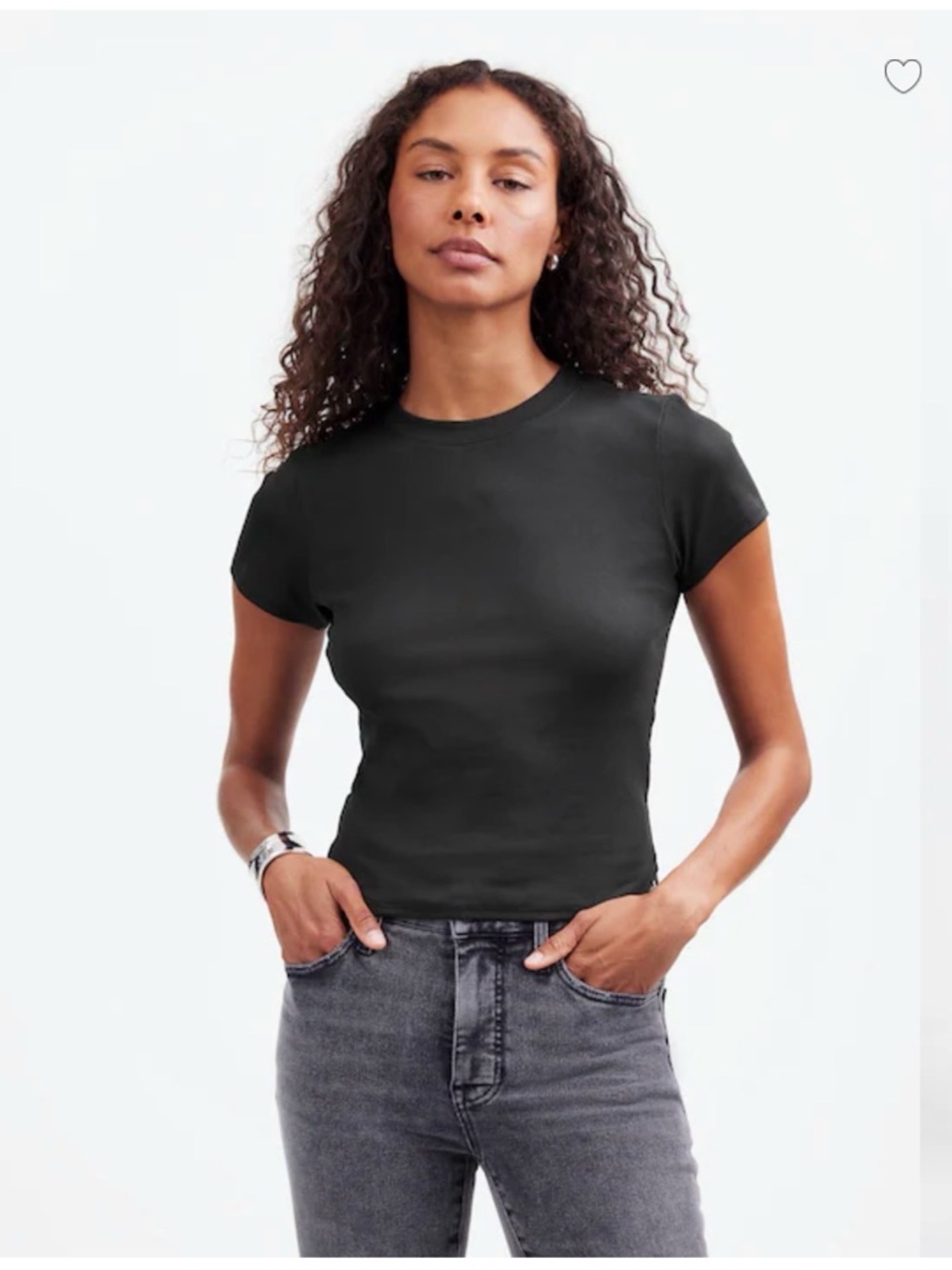 Madewell (Re)generative Cotton Ribbed Crewneck Tee